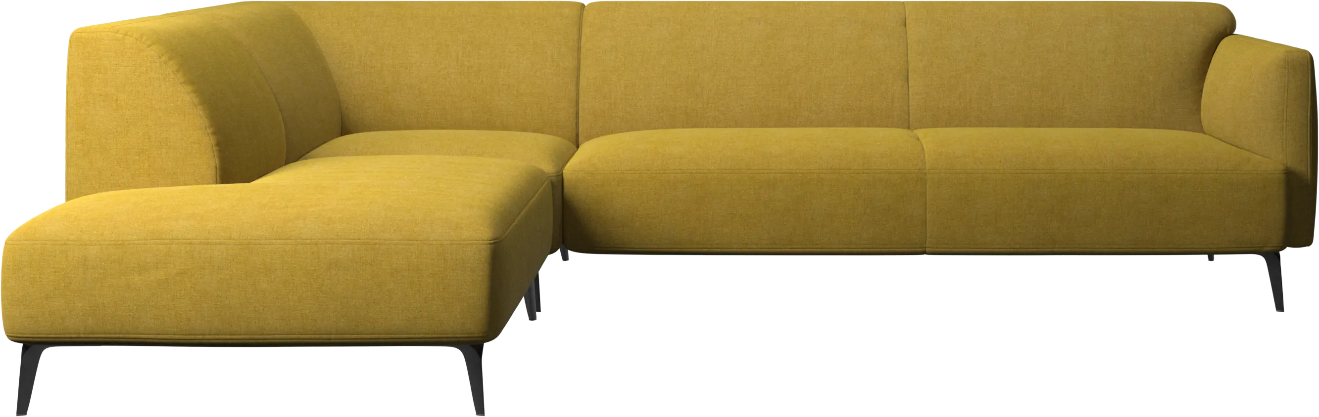 Modena corner sofa with lounging unit